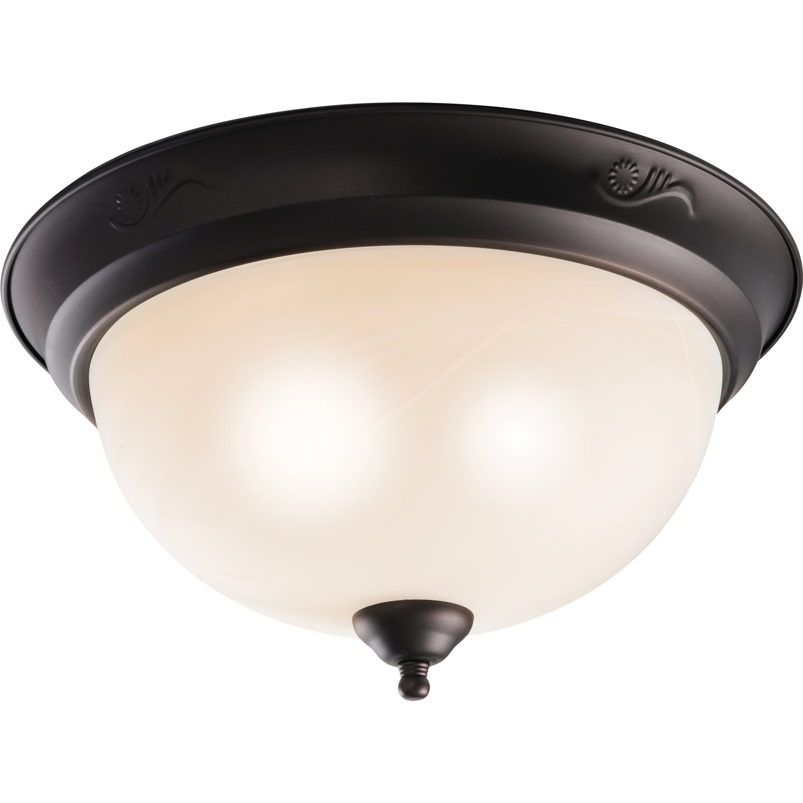 Mainstays 15" Dual-Bulb Flush Mount